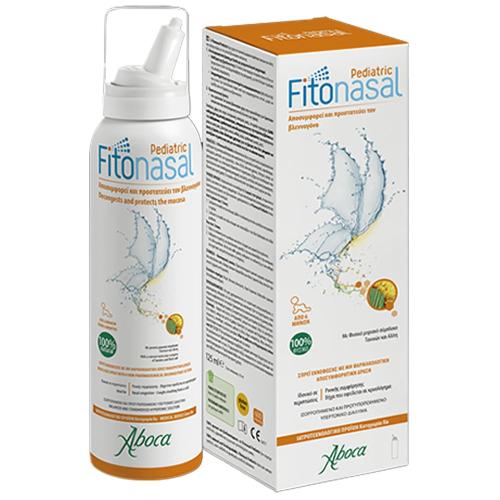 Aboca Fitonasal Pediatric Spray Παιδιατρικό Ρινικό Σπρέι που Αποσυμφορεί & Προστατεύει τον Βλενογόννο 125ml